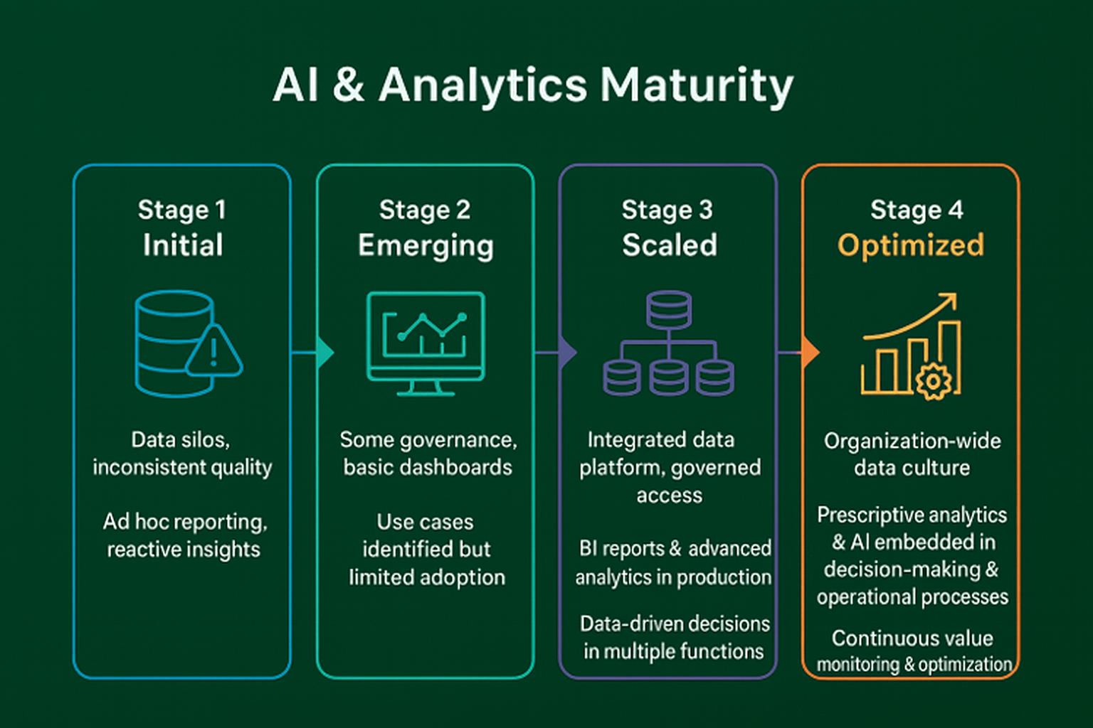 Analytics Maturity Levels