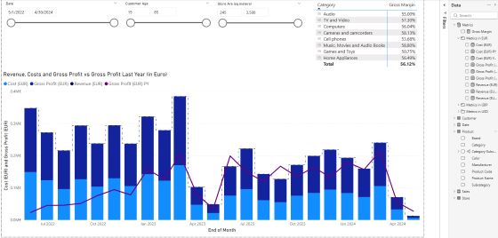 Power BI Self Service model